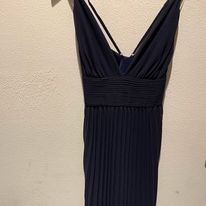 Lulu’s Navy Blue Maxi Dress - Medium